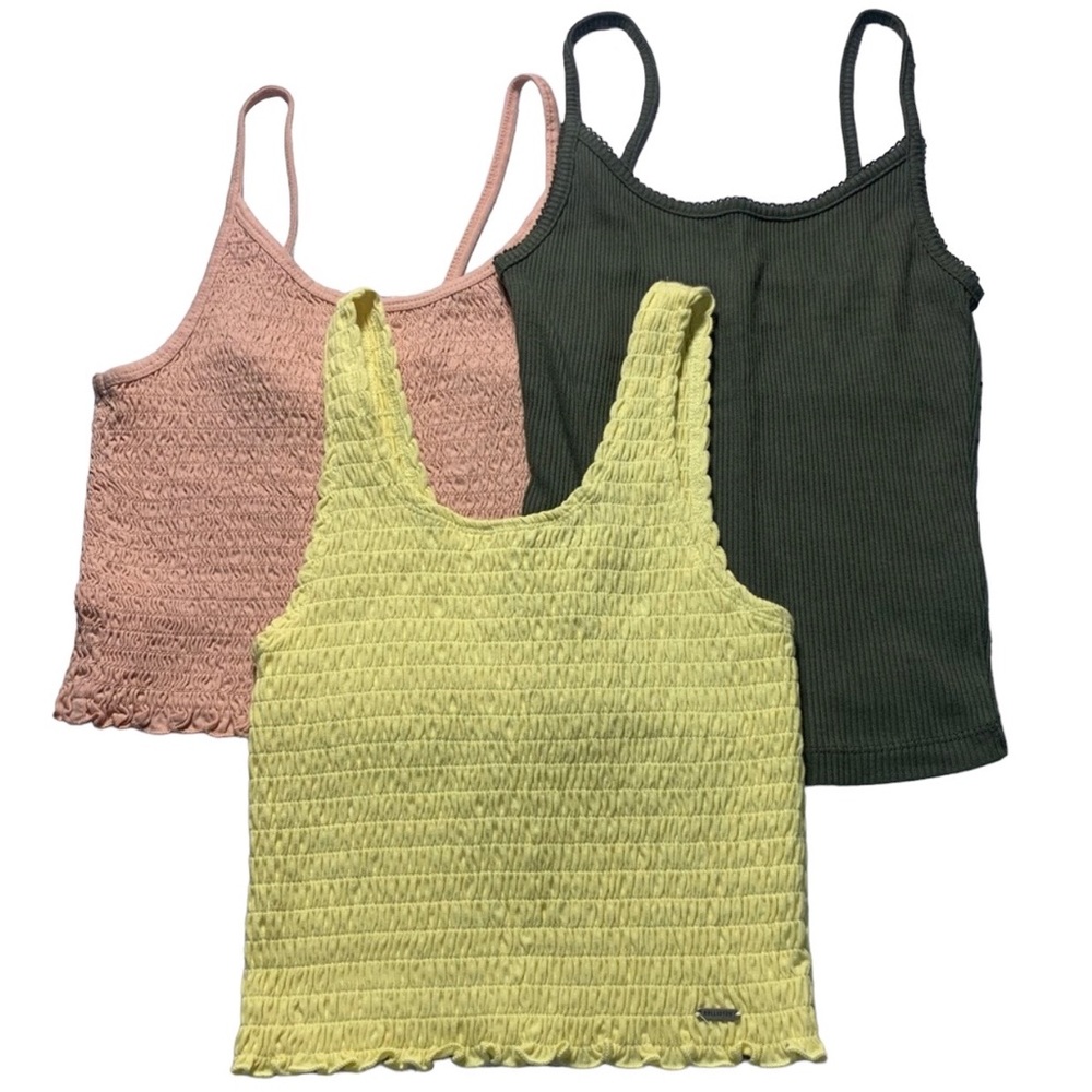 WILD‎ FABLE and HOLLISTER Lot of 3 tank tops